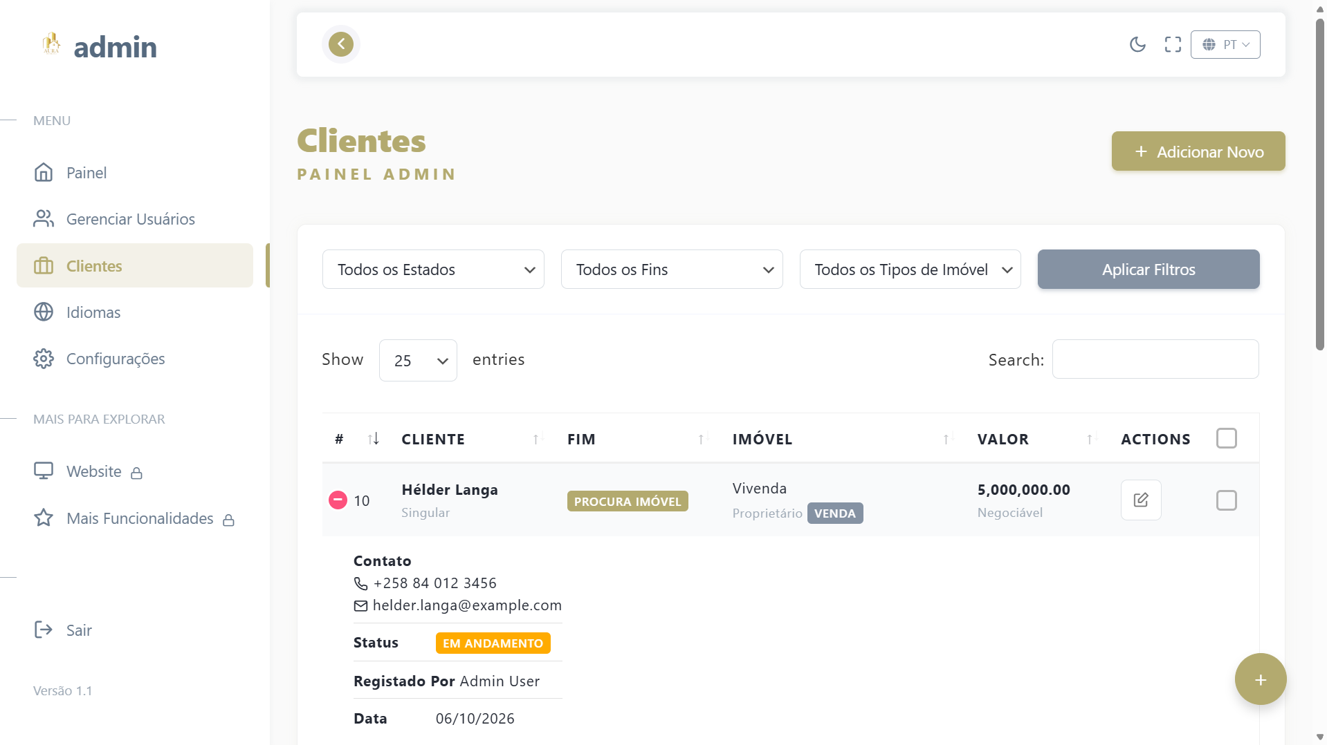 CRM Imobiliário